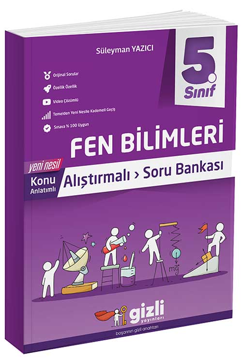 5. Sınıf Fen Bilimleri Konu Anlatımlı Soru Bankası Gizli Yayınları