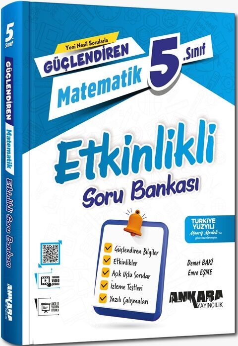 5. Sınıf Matematik Güçlendiren Etkinlikli Soru Bankası Ankara Yayıncılık