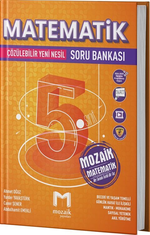 5. Sınıf Matematik Soru Bankası Mozaik Yayınları 5. Sınıf Matematik Soru Bankası Mozaik Yayınları