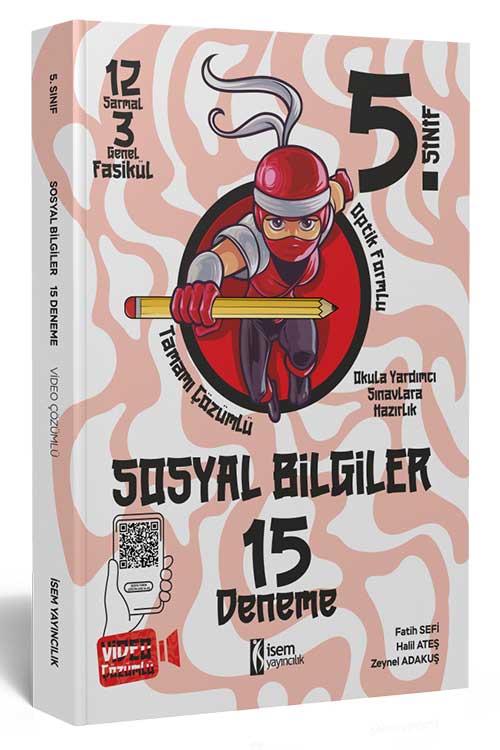 5. Sınıf Sosyal Bilgiler 15 Deneme İsem Yayıncılık 5. Sınıf Sosyal Bilgiler 15 Deneme İsem Yayıncılık
