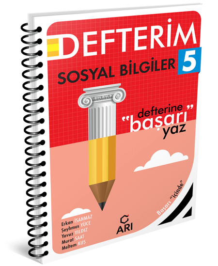 5. Sınıf Sosyal Bilgiler Defterim Sosyalimo Arı Yayınları