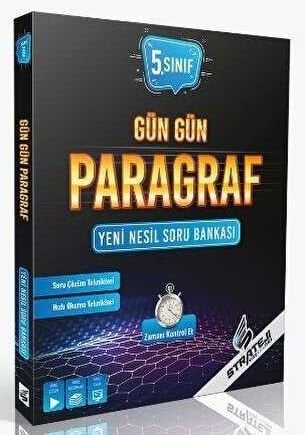 5. Sınıf Gün Gün Paragraf Soru Bankası Strateji Yayınları