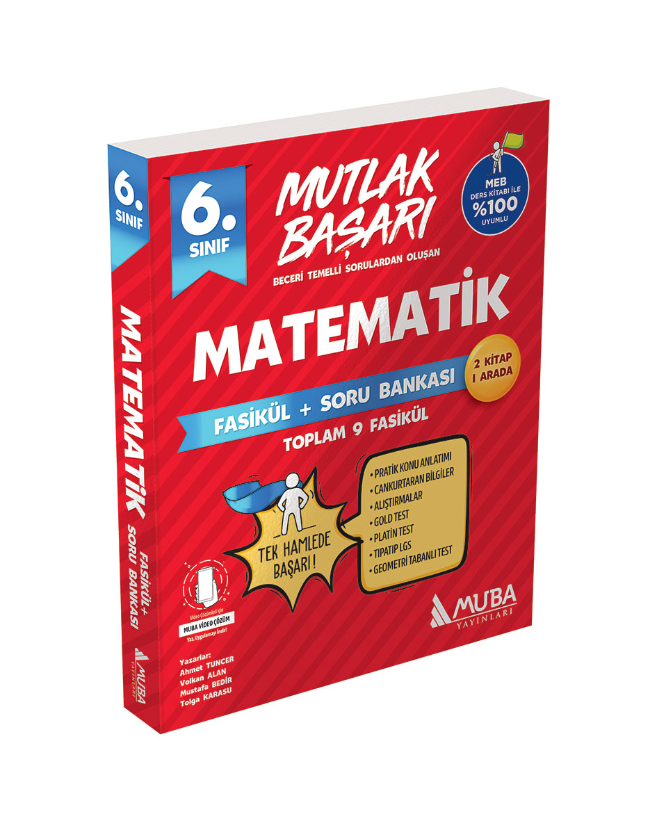 6. Sınıf Matematik Fasikül Soru Bankası Muba Yayınları 6. Sınıf Matematik Fasikül Soru Bankası Muba Yayınları