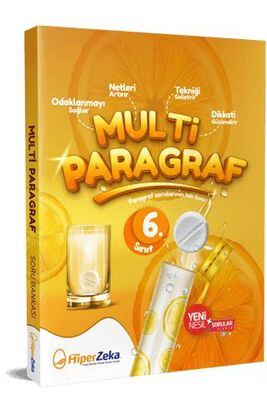 6. Sınıf Multi Paragraf Soru Bankası Hiper Zeka Yayınları 6. Sınıf Multi Paragraf Soru Bankası Hiper Zeka Yayınları
