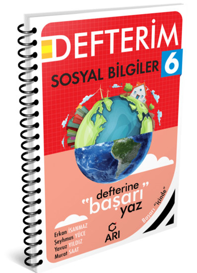 Arı 6. Sınıf Sosyal Bilgiler Akıllı Defteri Arı Yayınları Arı 6. Sınıf Sosyal Bilgiler Akıllı Defteri Arı Yayınları