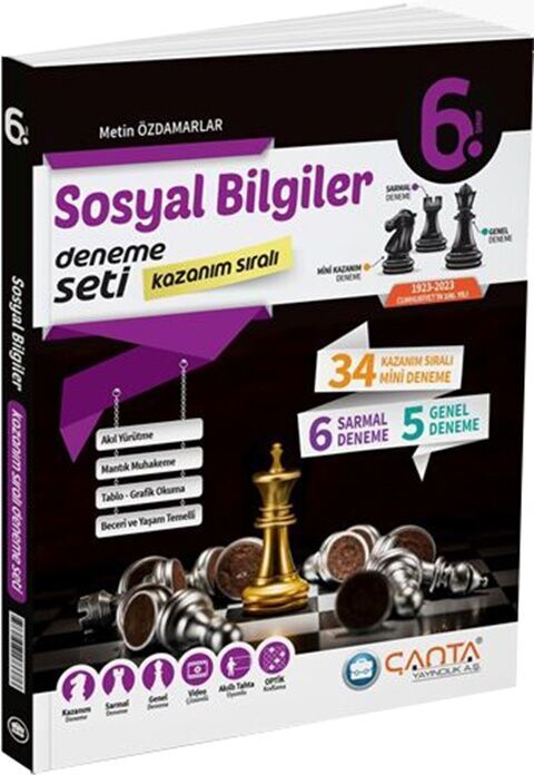 6. Sınıf Sosyal Bilgiler Kazanım Sıralı Deneme Seti Çanta Yayınları 6. Sınıf Sosyal Bilgiler Kazanım Sıralı Deneme Seti Çanta Yayınları