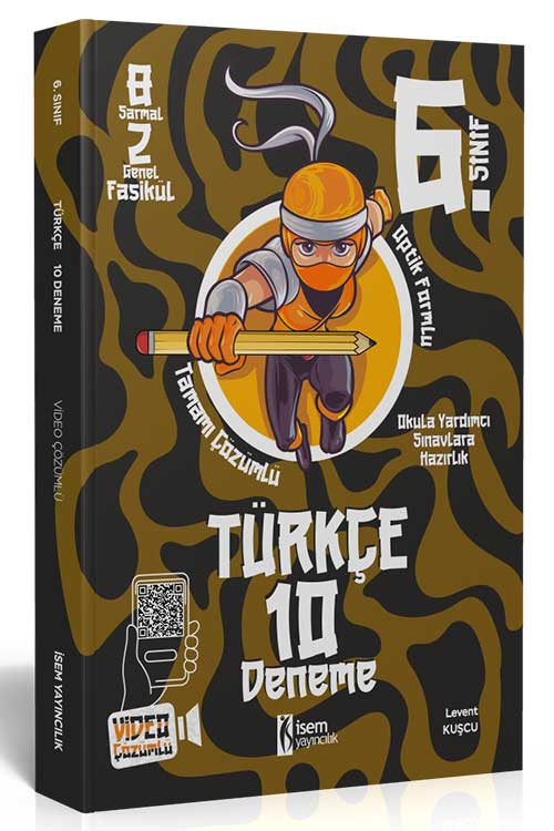 6. Sınıf Türkçe 10 Deneme İsem Yayıncılık 6. Sınıf Türkçe 10 Deneme İsem Yayıncılık