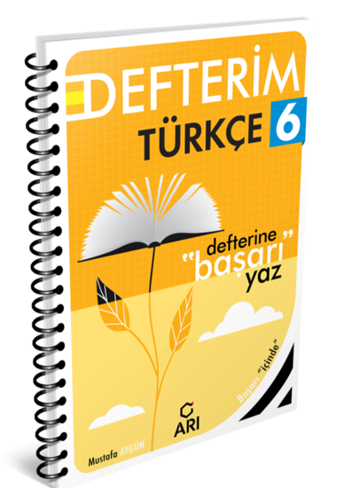 6. Sınıf Türkçemino Akıllı Türkçe Defteri Arı Yayınları