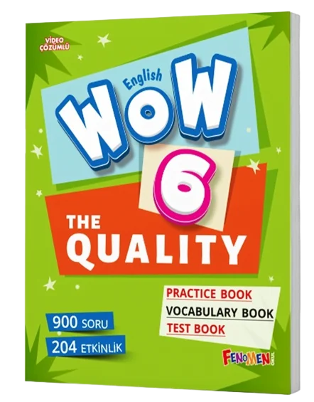6. Sınıf Wow English The Qualıty Fenomen Yayınları