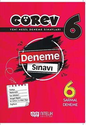 6.Sınıf Görev 6 Sarmal Deneme Nitelik Yayınları