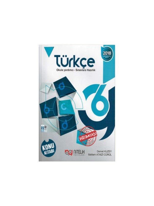 6.Sınıf Türkçe Konu Anlatımlı  Nitelik Yayınları