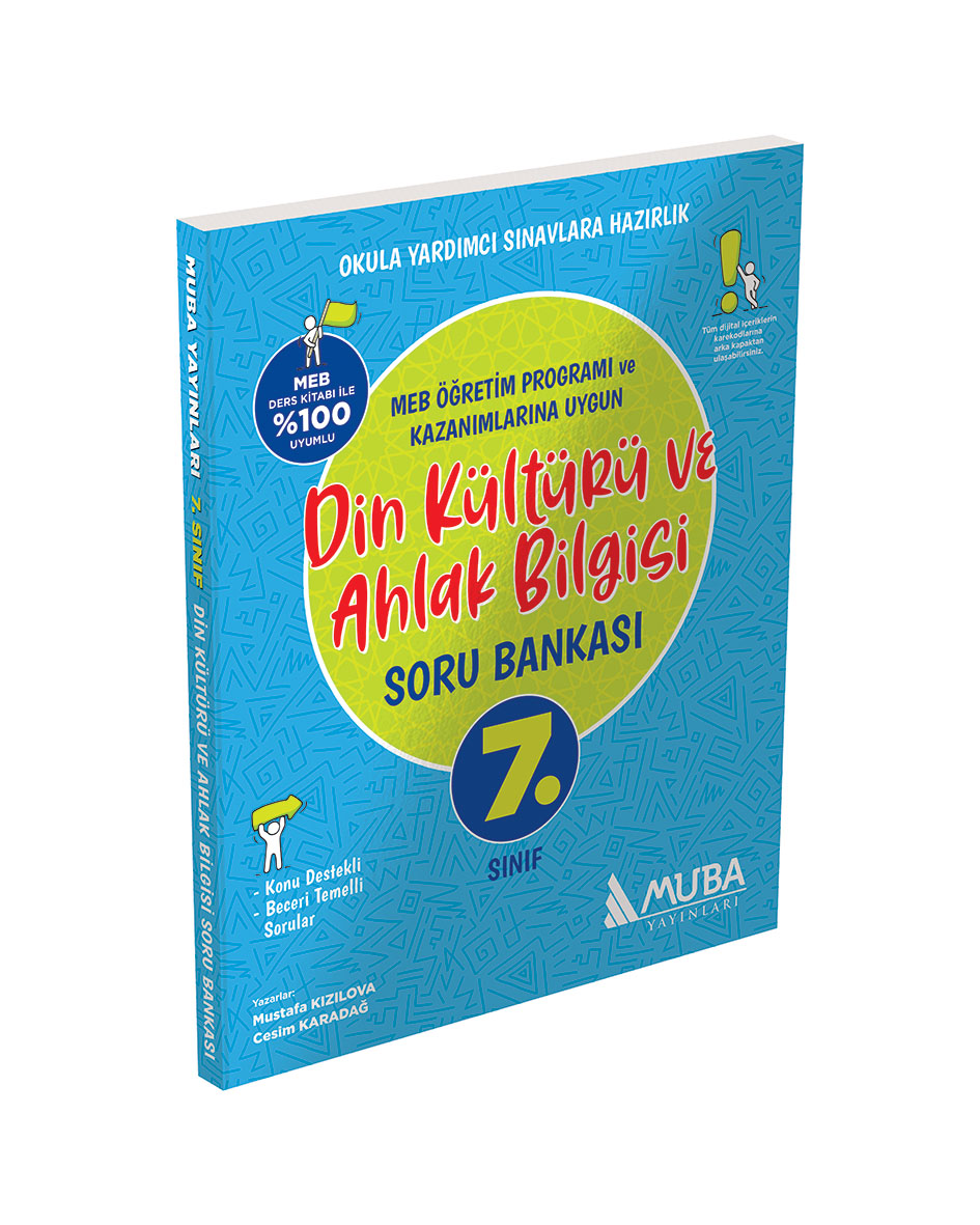 7. Sınıf Din Kültürü ve Ahl. Bil. Soru Bankası Muba Yayınları 7. Sınıf Din Kültürü ve Ahl. Bil. Soru Bankası Muba Yayınları