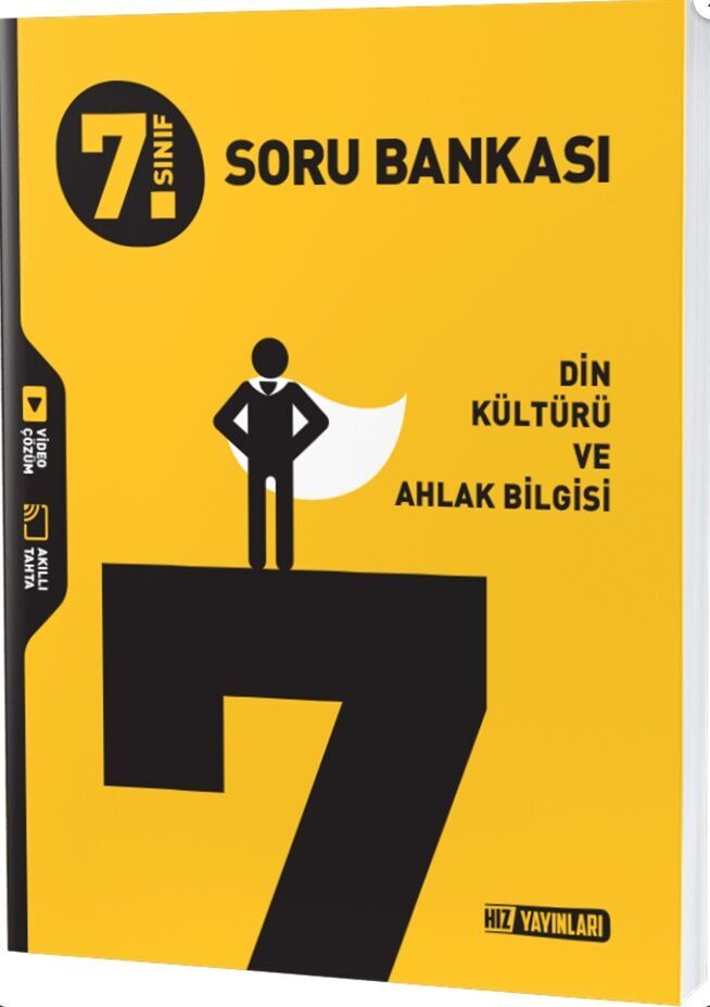7. Sınıf Din Kültürü ve Ahlak Bilgisi Soru Bankası Hız Yayınları