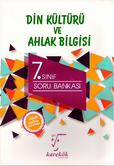 7. Sınıf Din Kültürü ve Ahlak Bilgisi Soru Bankası Karekök Yayınları