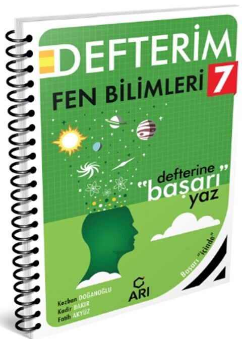 7. Sınıf Fen Bilimleri Akıllı Defteri Arı Yayınları