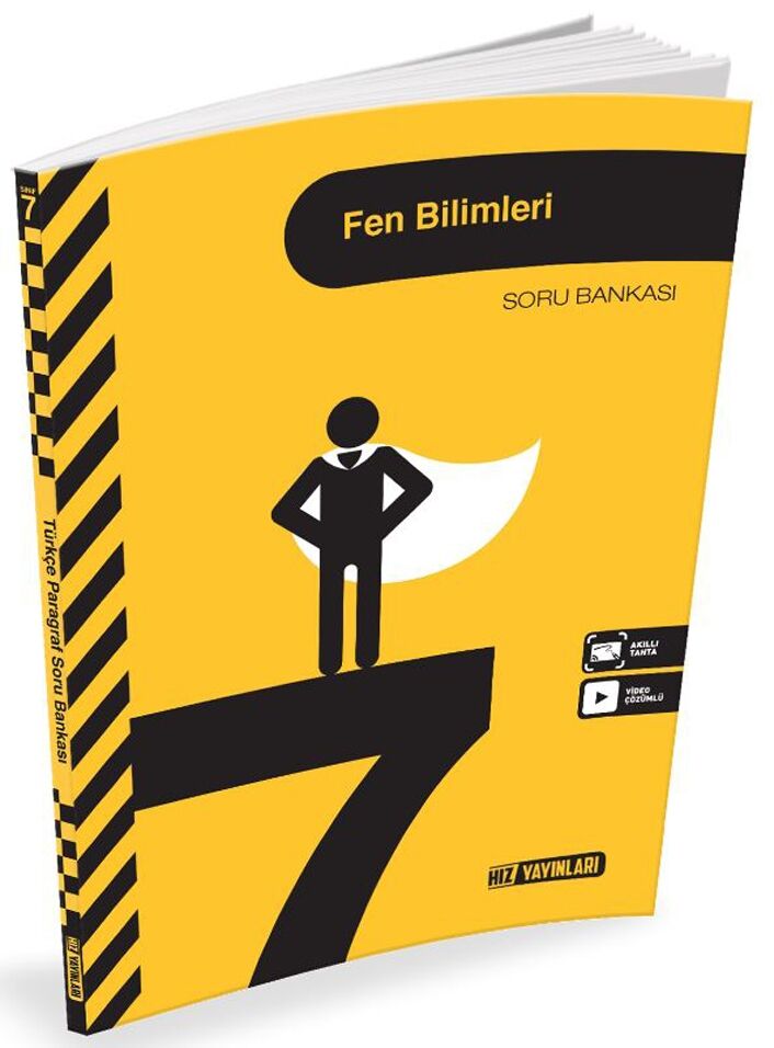 7. Sınıf Fen Bilimleri Soru Bankası Hız Yayınları