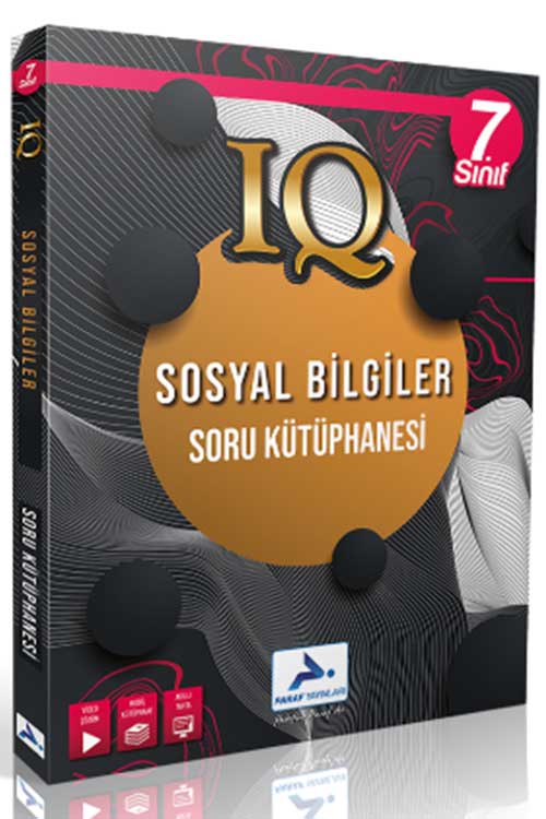 7. Sınıf Sosyal Bilgiler IQ Soru Kütüphanesi Paraf Yayınları