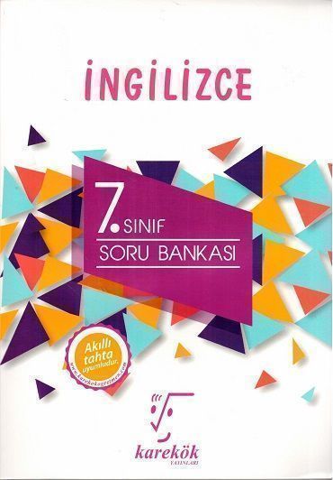 7. Sınıf İngilizce Soru Bankası Karekök Yayınları