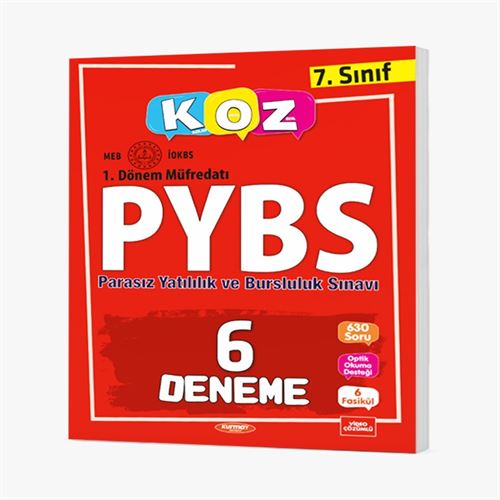 7. Sınıf KOZ PYBS 6 Deneme Kurmay Yayınları