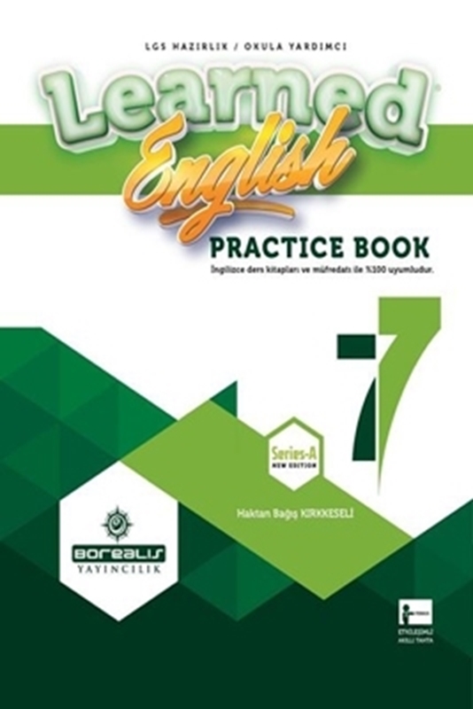 7. Sınıf Learned English Practice Book Borealis Yayınları