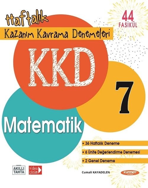 7. Sınıf Matematik Haftalık Kazanım Kavrama Denemeleri Kurmay Elt Yayınları
