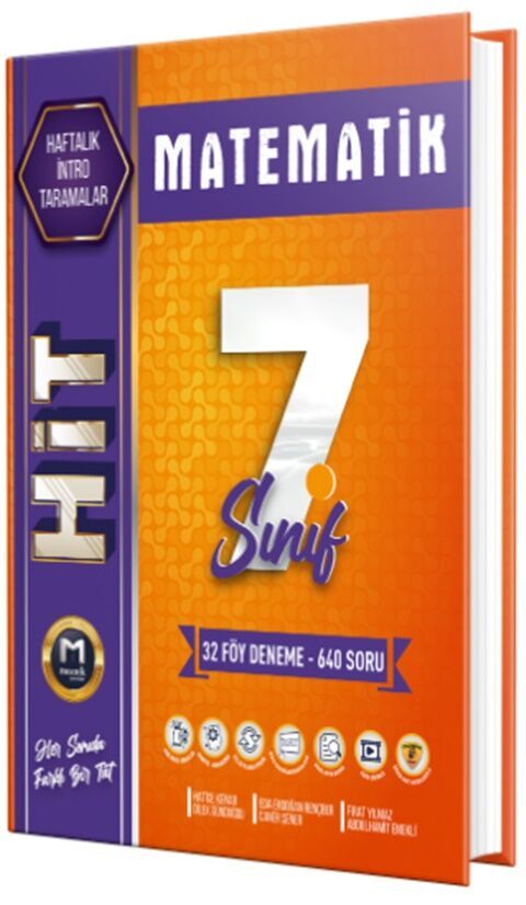 7. Sınıf Matematik Hit 32 lı Deneme Mozaik Yayınları 7. Sınıf Matematik Hit 32 lı Deneme Mozaik Yayınları