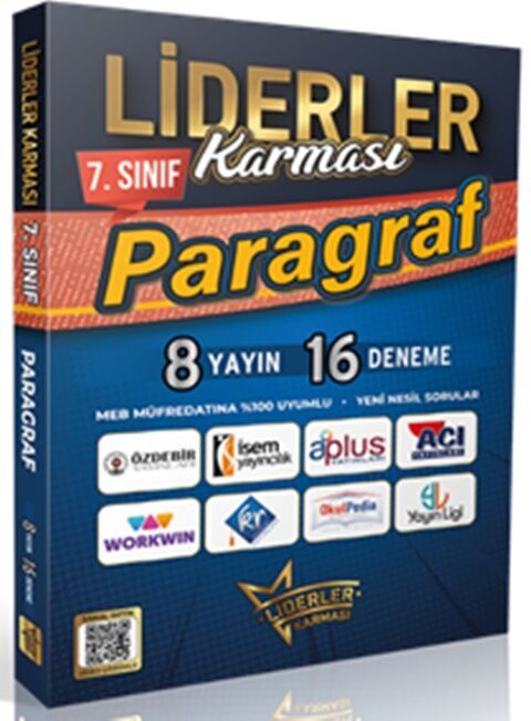7. Sınıf Paragraf Denemeleri 8 Yayın 16 Deneme Liderler Karması 7. Sınıf Paragraf Denemeleri 8 Yayın 16 Deneme Liderler Karması