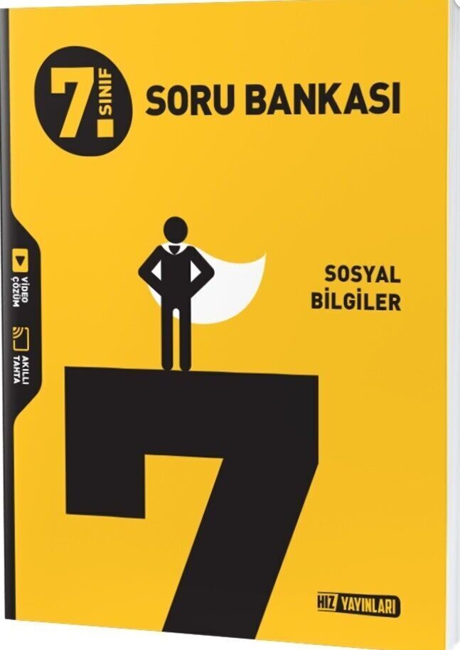 7. Sınıf Sosyal Bilgiler Soru Bankası Hız Yayınları