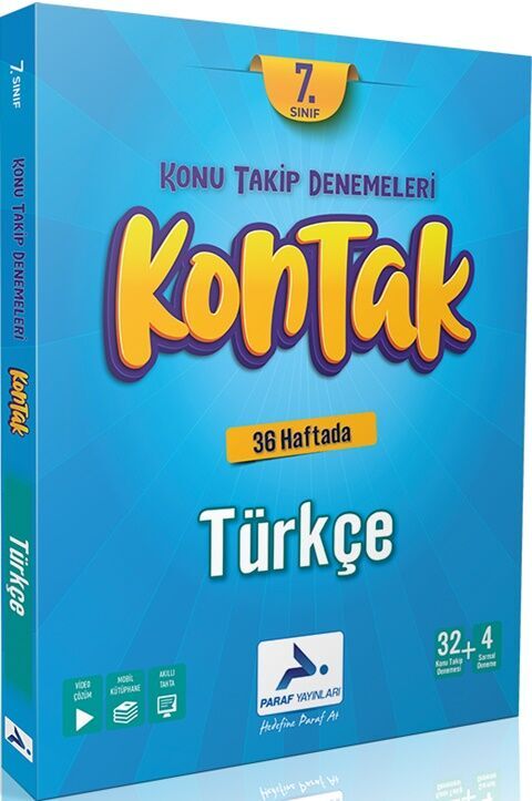 7. Sınıf Türkçe Kontak Denemeleri Paraf Yayınları