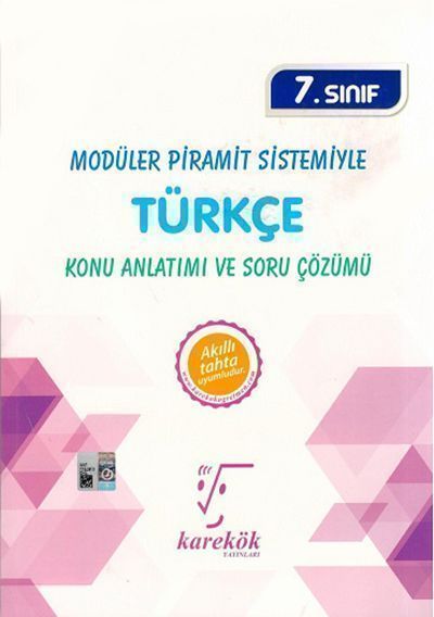 7. Sınıf Türkçe Konu Anlatımı ve Soru Çözümü Karekök Yayınları