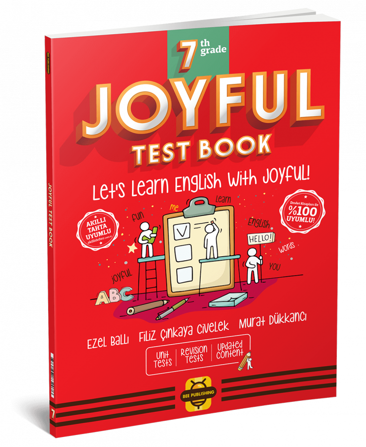 8.Sınıf Joyful Test Book Bee Publishing Yayınları
