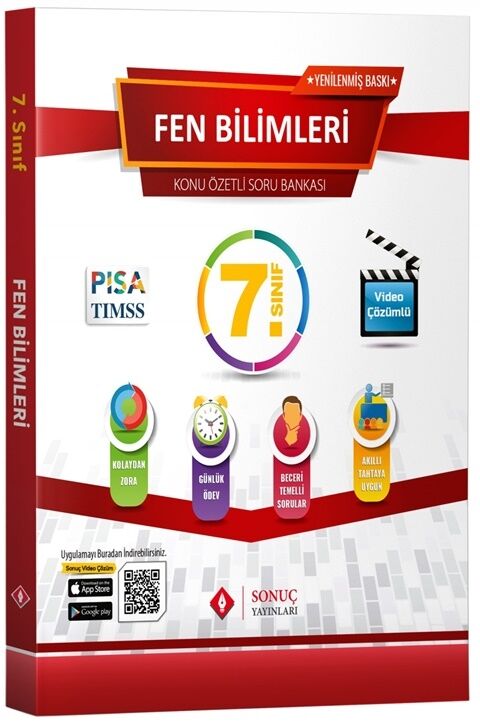 7.sınıf Fen Bilimleri Modüler Set Sonuç Yayınları