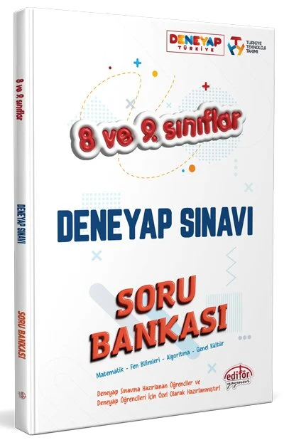 8-9. Sınıf Deneyap Soru Bankası Editör Yayınları