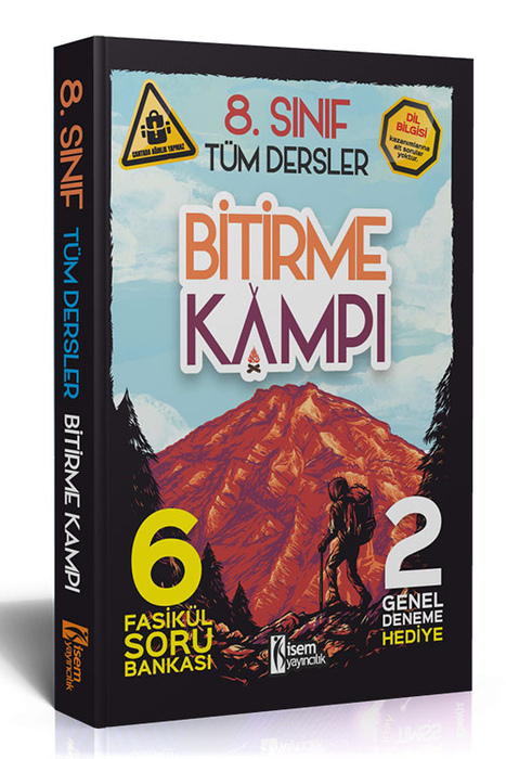8. Sınıf Bitirme Kampı Tüm Dersler 6 Fasikül Soru Bankası İsem Yayıncılık