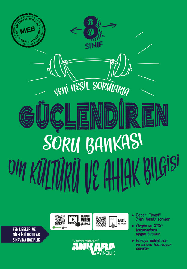 8. Sınıf Din Kültürü ve Ahlak Bilgisi Güçlendiren Soru Bankası