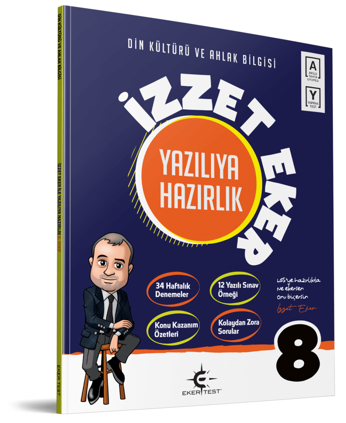 8. Sınıf Din Kültürü ve Ahlak Bilgisi İzzet Eker Eker Test Yayınları