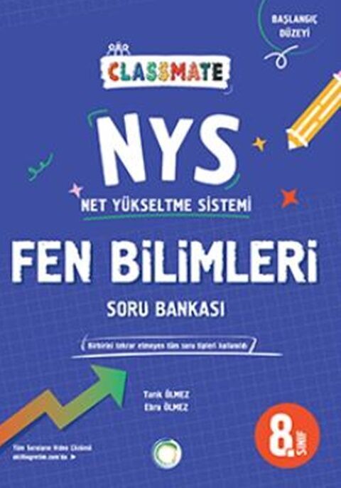8. Sınıf Fen Bilimleri Classmate NYS Soru Bankası Okyanus Yayınları