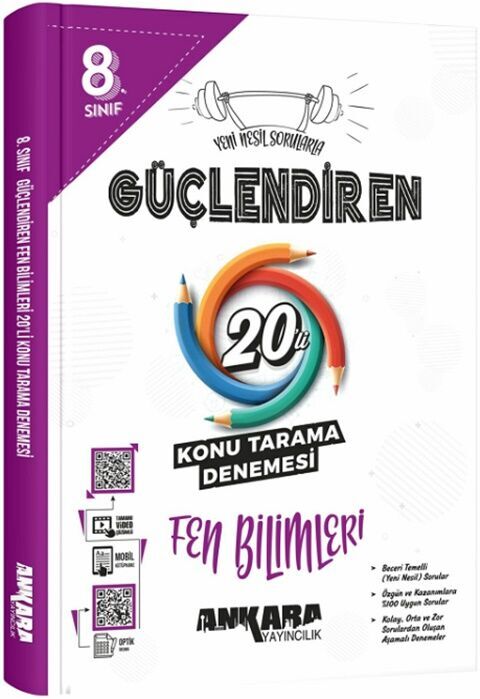 8. Sınıf Fen Bilimleri Güçlendiren 20 Konu Tarama Denemesi Ankara Yayıncılık 8. Sınıf Fen Bilimleri Güçlendiren 20 Konu Tarama Denemesi Ankara Yayıncılık