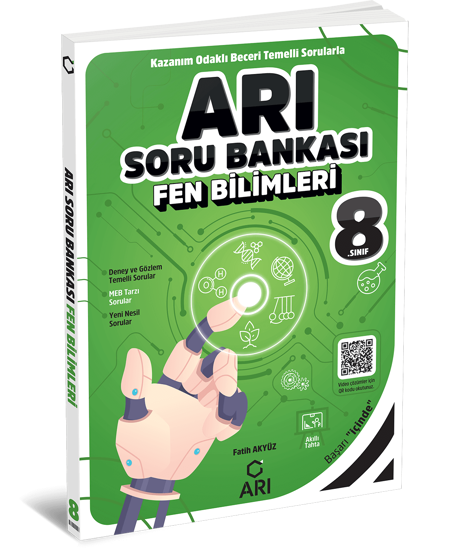 8. Sınıf Fen Bilimleri Arı Soru Bankası Arı Yayınları