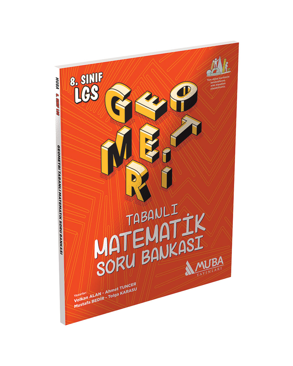 8. Sınıf Geometri Tabanlı Matematik Soru Bankası Muba Yayınları