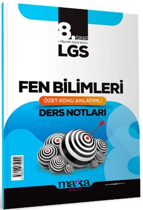 8. Sınıf LGS Fen Bilimleri Özet Konu Anlatımlı Ders Notları Marka Yayınları