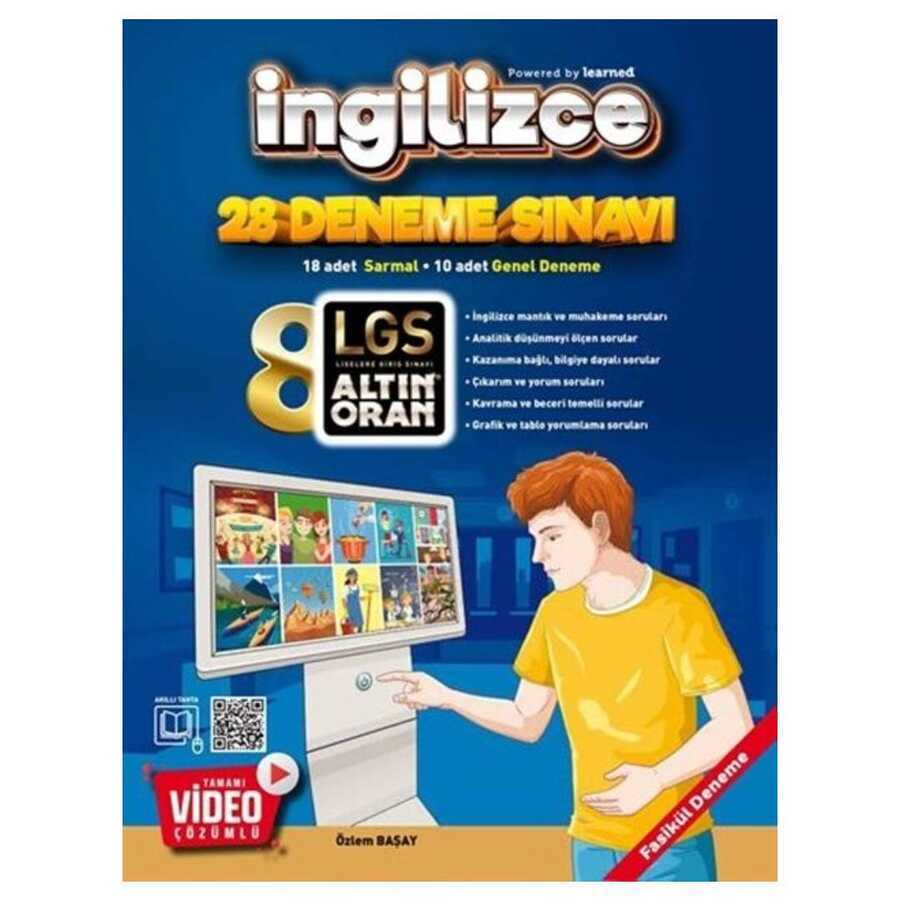 8. Sınıf LGS İngilizce Altın Oran 28 Deneme Borealis Yayıncılık