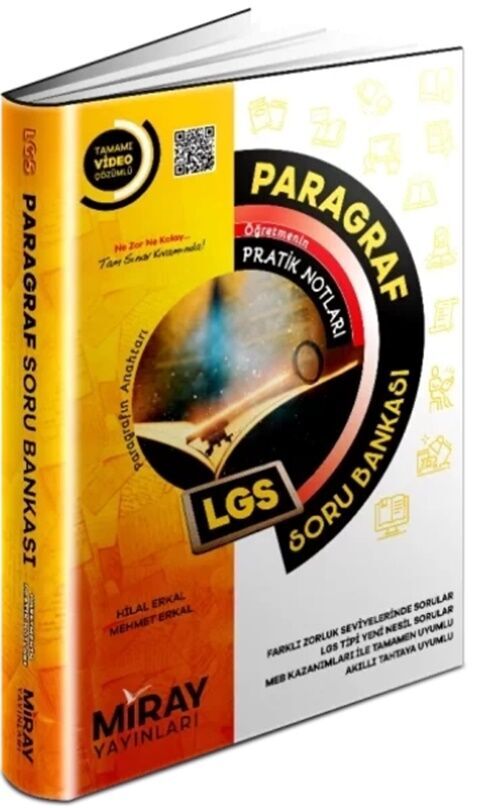 8. Sınıf LGS Paragraf Öğretmenin Pratik Notları Soru Bankası Miray Yayınları