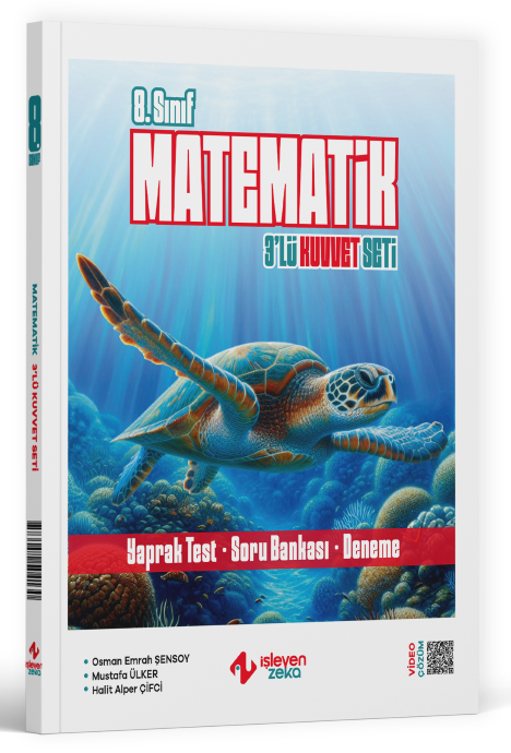 8. Sınıf Matematik 3 lü Kuvvet Seti İşleyen Zeka Yayınları 8. Sınıf Matematik 3 lü Kuvvet Seti İşleyen Zeka Yayınları