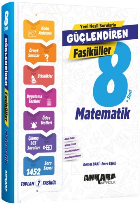 8. Sınıf Matematik Güçlendiren Fasiküller Ankara Yayıncılık 8. Sınıf Matematik Güçlendiren Fasiküller Ankara Yayıncılık