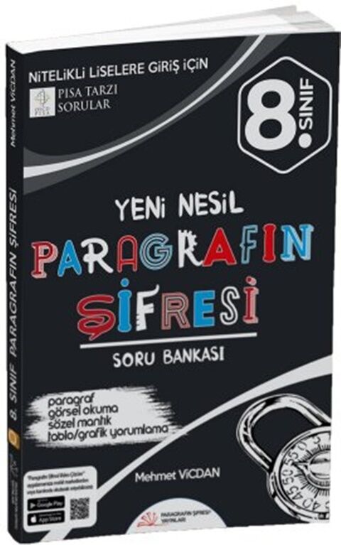 8. Sınıf Paragrafın Şifresi Soru Bankası Paragrafın Şifresi Yayınları