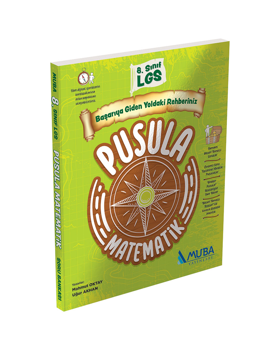 8. Sınıf Pusula Matematik Soru Bankası Muba Yayınları 8. Sınıf Pusula Matematik Soru Bankası Muba Yayınları