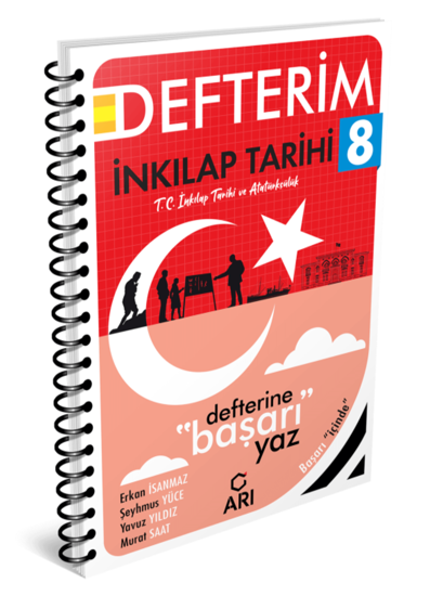 8. Sınıf Sosyalimo Akıllı İnkılap Tarihi Defteri Arı Yayınları