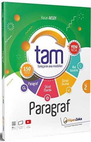 8. Sınıf TAM Türkçe 2 Paragraf ve Sözel Mantık Hiper Zeka Yayınları