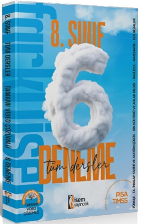 8. Sınıf Tüm Dersler 6 lı Deneme İsem Yayınları